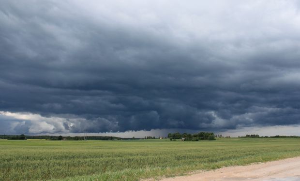 Las probabilidades de lluvias en la zona pampeana vuelven hacia el sábado