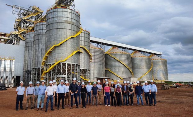 Coamo investiu R$ 104 milhões em 2022 na construção de quatro silos em unidades no MS e MT. (foto - Coamo)