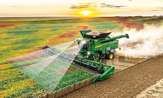 John Deere antecipa detalhes da nova colheitadeira S7, que chega ao Brasil em 2025