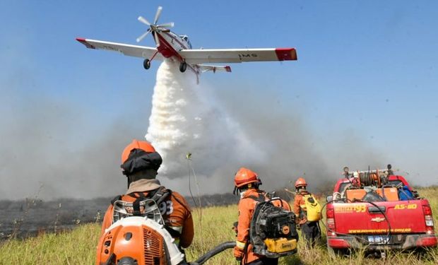 Em 2024, 17% do Pantanal foi atingido pelo fogo. (Foto - Bruno Rezende)