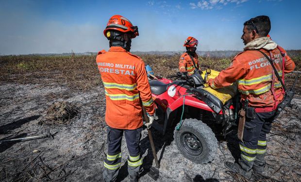 No Mato Grosso, no período de 01 de janeiro a 09 de setembro, foram instaurados 14 procedimentos investigativos para apurar incêndios criminosos. (Foto - Michel Alvim/Secom-MT)