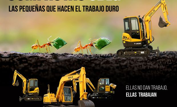 Llegaron a la Argentina nuevas excavadoras compactas y se podrán conocer en Expoagro