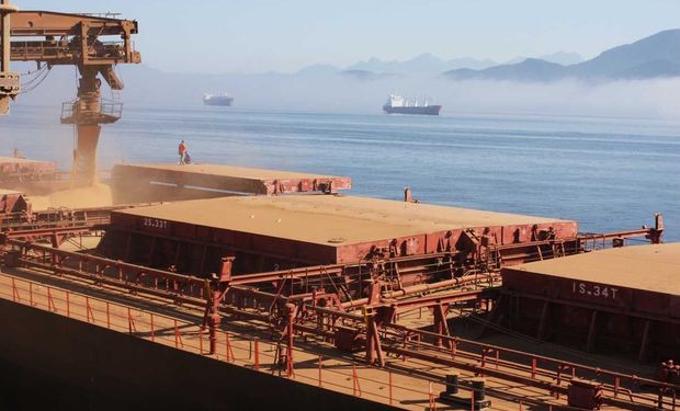 La actividad importadora china se mantuvo activa.