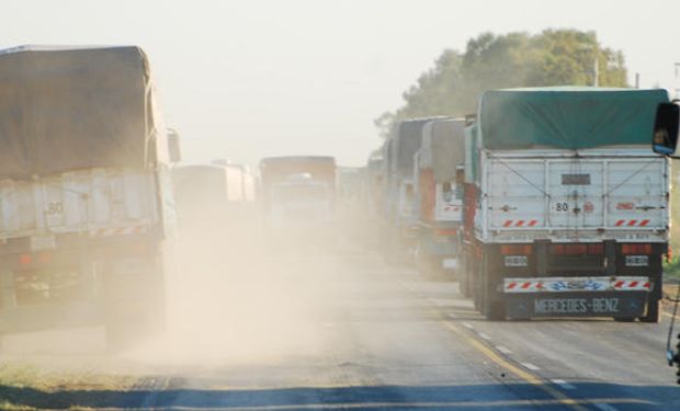 Una vez que se libere el ingreso a Molinos los camiones comenzarán a circular y las rutas quedarán totalmente normalizadas hacia la tarde.