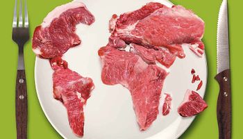 Confira o Mapa-Múndi do consumo de carnes