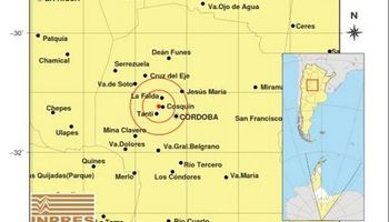 Temblor en Córdoba: se registró un sismo de magnitud 3.1 en Cosquín y en varias localidades cercanas