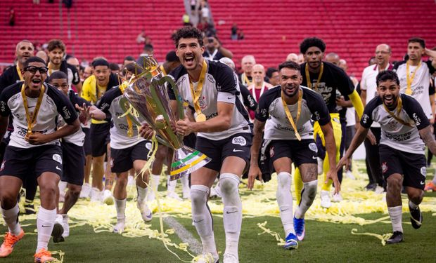 No domingo, o Corinthians venceu o Flamengo por 2 a 0, no Estádio Mané Garrincha, em Brasília, e conquistou o título da Supercopa do Brasil. (Fotos: Rodrigo Coca/Agência Corinthians)