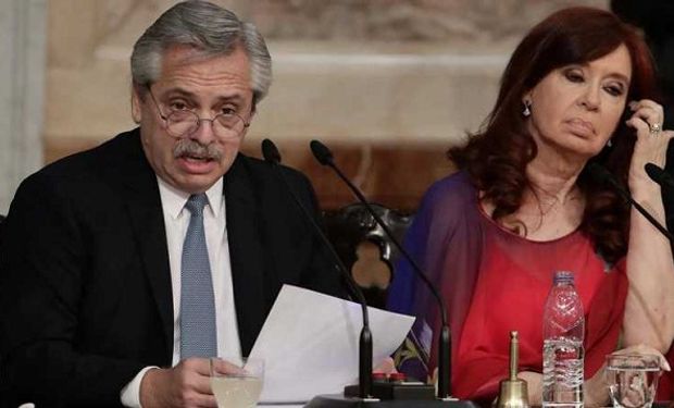 Clases presenciales: Alberto Fernández y Cristina Kirchner, contra el fallo de la Corte Suprema de Justicia