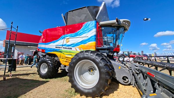 cosechadora expoagro 2026