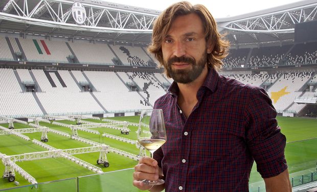 Andrea Pirlo, campeão da Copa do Mundo de 2006 pela Itália, levou sua paixão pelos vinhos para os negócios ao fundar a vinícola Pratum Coller, na região da Lombardia. (Foto- Vinho.Biz)