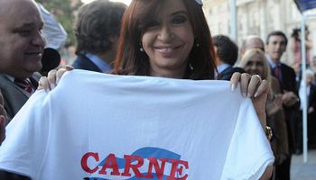 Cristina Kirchner defendió el cepo a la carne y compartió un video