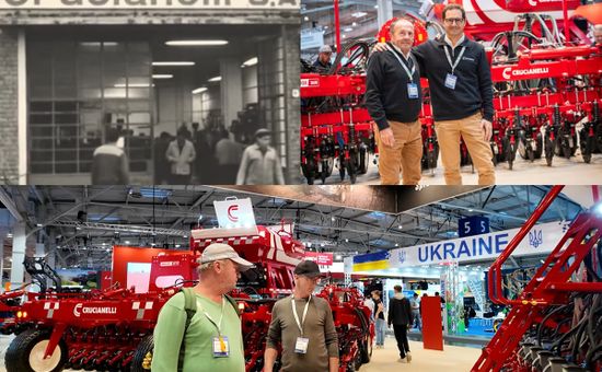 En Agritechnica, la firma argentina Crucianelli presenta su estrategia global hacia 2030, destaca la siembra directa como bandera tecnológica y sorprende a los productores europeos por las dimensiones y capacidades de sus máquinas