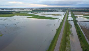 Las zonas inundadas de Chaco lograron esquivar los milimetrajes de importancia