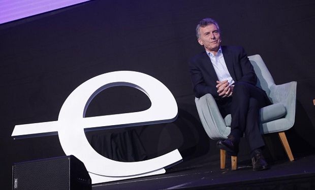 Macri presente en Endeavor.