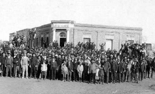 25 de junio de 1912, Grito de Alcorta.