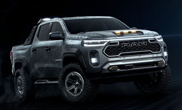 Ram Dakota Nightfall Concept antecipa nova picape média que irá surpreender o Brasil em 2026