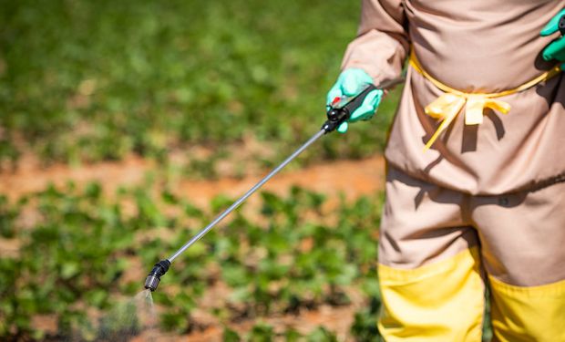 Glifosato é um herbicida de amplo espectro usado para matar ervas daninhas