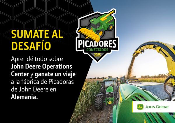 desafio picadoras john deere