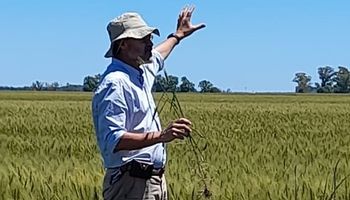 Es productor y recibió un premio por su aporte a la agricultura