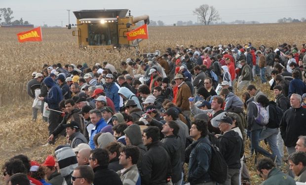 La maquinaria agrícola es el eje de AgroActiva, y desde hace 22 años las demostraciones dinámicas son una de las actividades más destacadas.