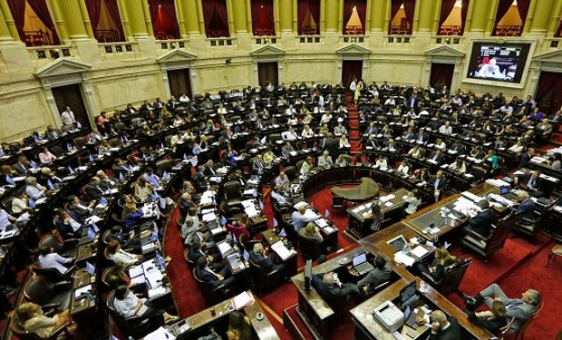 Cámara de diputados de la Nación.