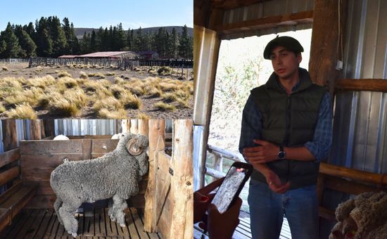 Octavio Saint Antonin es bisnieto de los primeros que se asentaron en la estancia de 10.000 hectáreas que está al este de Bariloche; heredó la pasión y quiere potenciar el legado