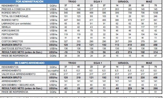 Fuente: Márgenes Agropecuarios