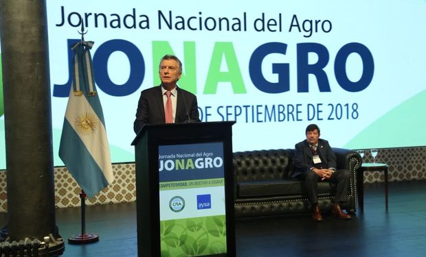 El discurso del presidente Macri en Jonagro.