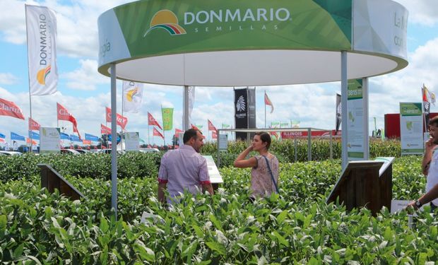 "La expo hace posible que hablemos de nuestros productos con el cultivo en pie y es la oportunidad de tener un contacto directo con el productor", Di Stefano.