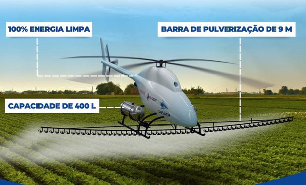 Empresa lança drone de US$ 15 mil para pulverizar plantações - Canaltech