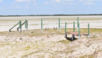 La sequía en imágenes: así fue desapareciendo la laguna El Cristal luego de cuatro años sin lluvias