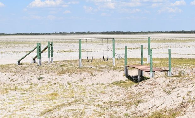 La sequía en imágenes: así fue desapareciendo la laguna El Cristal luego de cuatro años sin lluvias