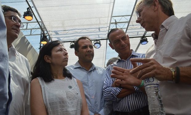 Juan José Bahillo, secretario de Agricultura, en Expoagro.