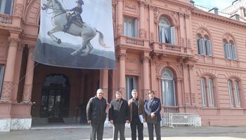 La Mesa de Enlace llegó a Casa Rosada, en donde planteará las necesidades del sector