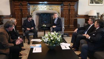 Macri le confirmó a la Mesa de Enlace que no habrá cambios en retenciones