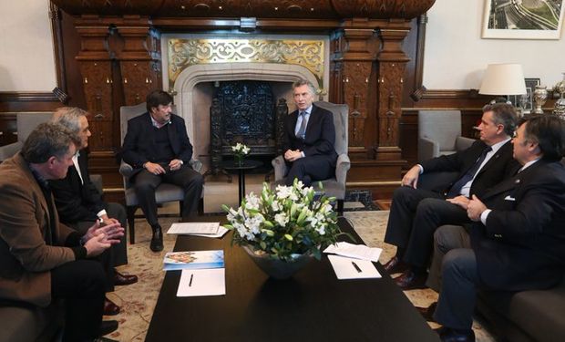 La Mesa de Enlace mantuvo un encuentro con el presidente Mauricio Macri y el Ministro de Agricultura, Luis Miguel Etchevehere.