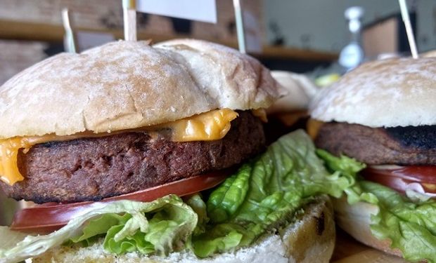 Es la primera hamburguesa ´plant based´ de Argentina.
