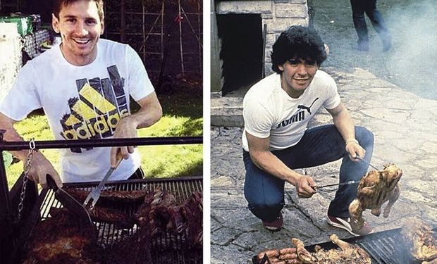 Un estudio revela que la carne es una de las claves para que Messi y Maradona sean ídolos futbolísticos