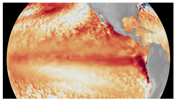 el niño calentamiento