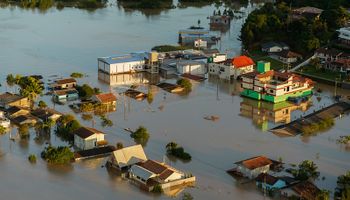 Região Sul volta para o estado de alerta por conta das chuvas volumosas