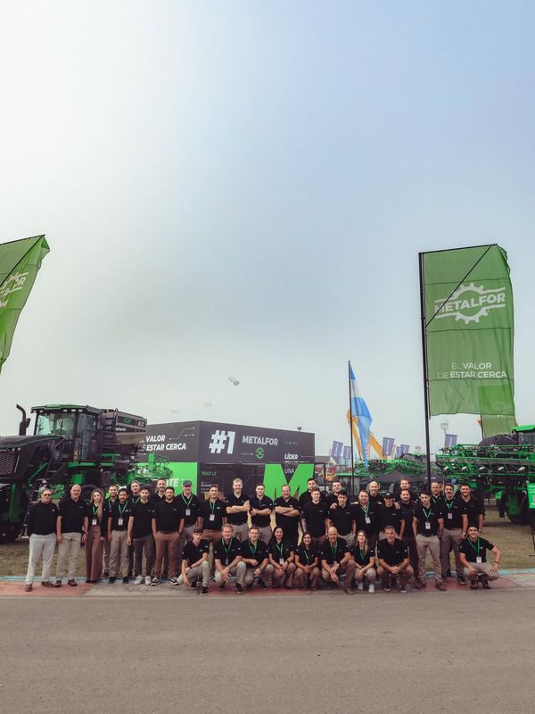 equipo metalfor en expoagro 2026