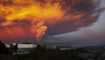 Por ahora, la tercera erupción del Calbuco no complicó la situación en Neuquén