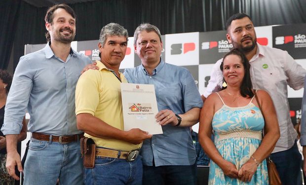 Para governador de SP, Tarcísio de Freitas, ação gera segurança jurídica e paz no campo. (Foto - Celio Messias / Governo de SP)