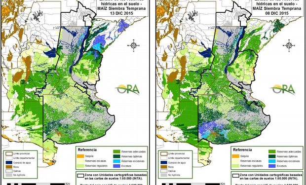 Reservas de humedad: mejoran los almacenajes