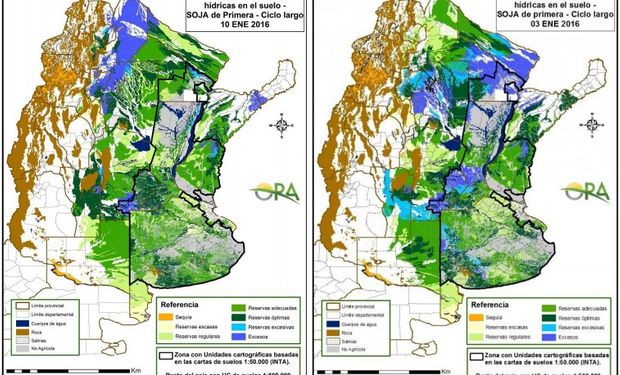 Soja: retroceso de excesos hídricos en el NEA