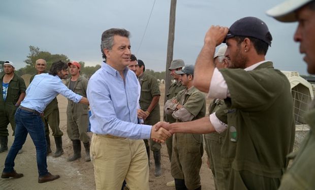 Etchevehere realizó su primera visita por el interior, como titular del organismo.