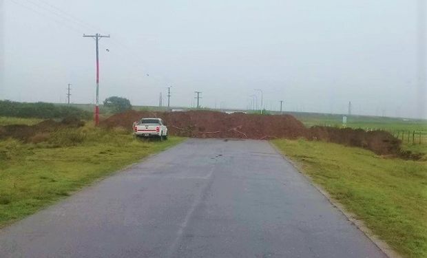 Productores aislados: Rodríguez Saá ratificó el cierre de rutas en San Luis