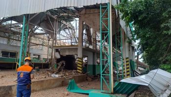 Explosão em silo deixa feridos em SP