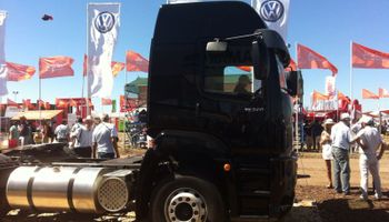 Volkswagen camiones apuesta fuerte al mercado argentino - Expoagro 2014