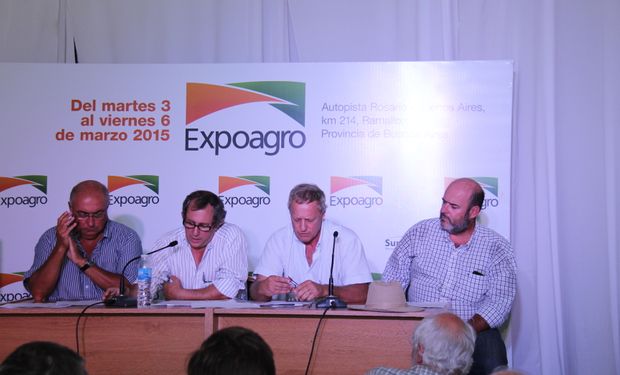 Las cadenas en Expoagro 2015.